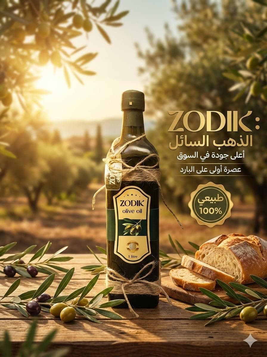 زيت زيتون زودك 1 لتر